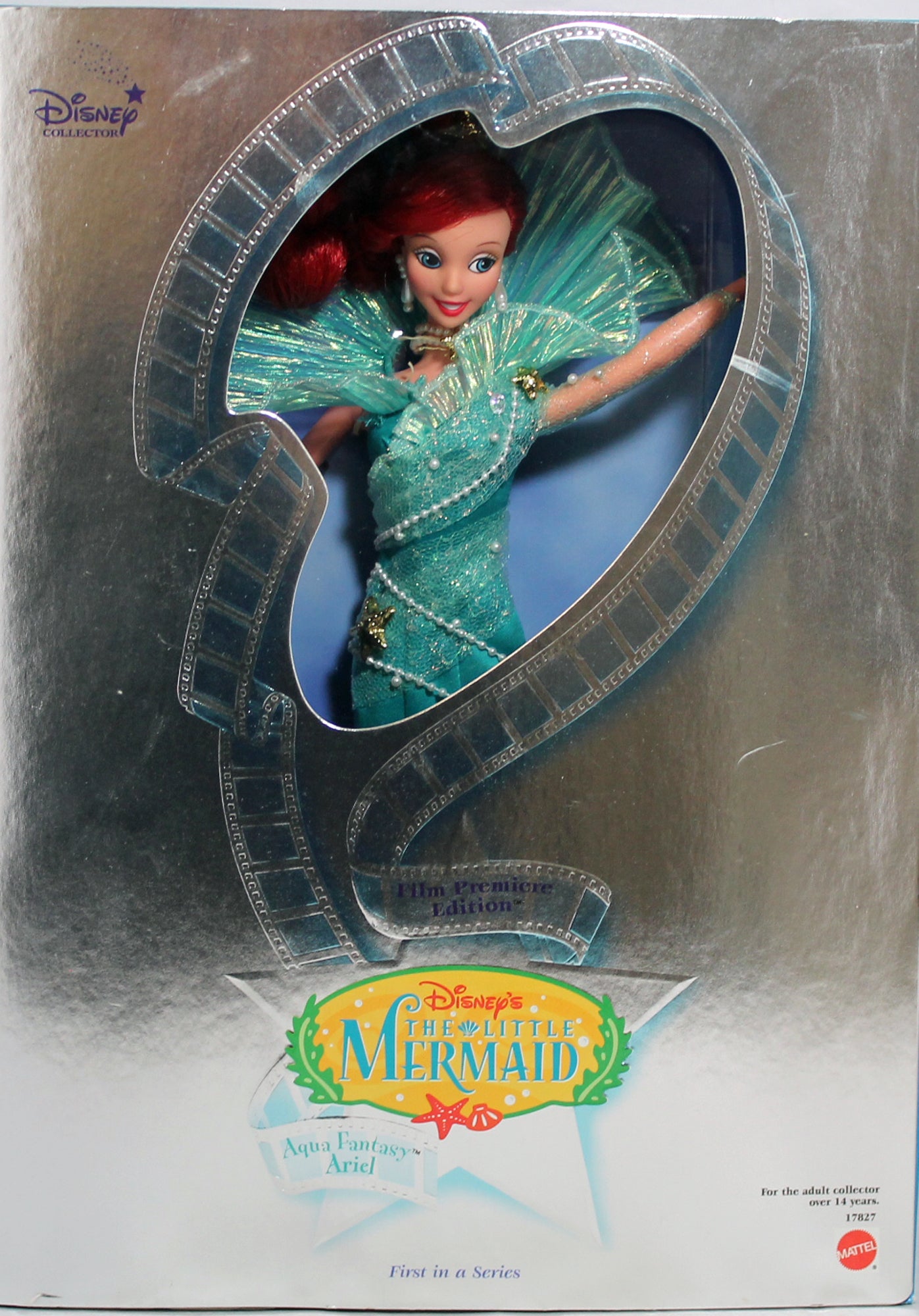 Disney 17827 MIB 1997 The Little Mermaid Aqua Fantasy Ariel