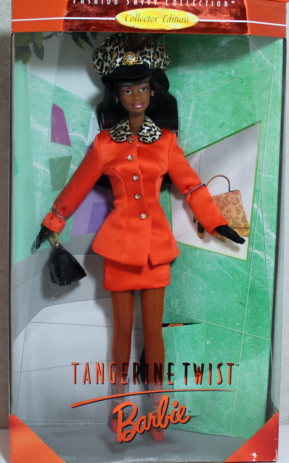 Barbie 17860 MIB 1997 Tangerine Twist African American Doll