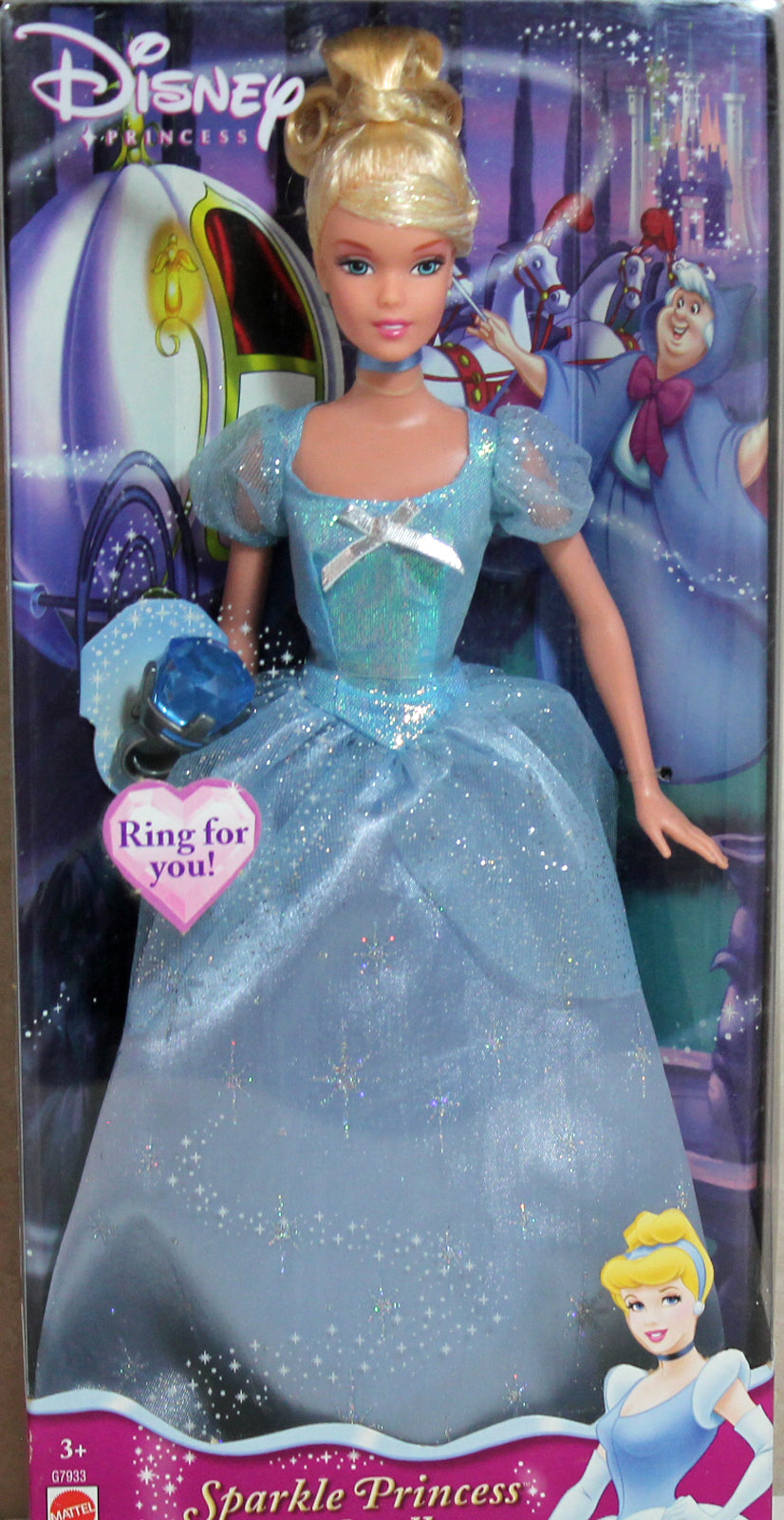 Disney G7933 MIB 2004 Sparkle Princess Cinderella – Sell4Value