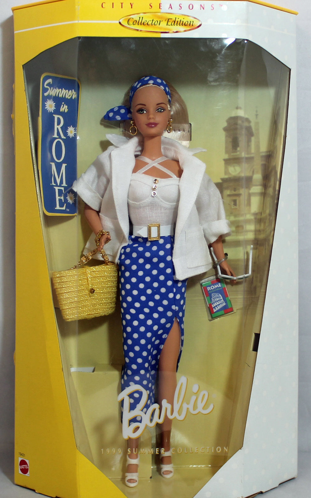 Barbie サマー イン ローマ　1998 [未開封] レア 1998 City Seasons Summer in Rome Barbie – Sell4Value