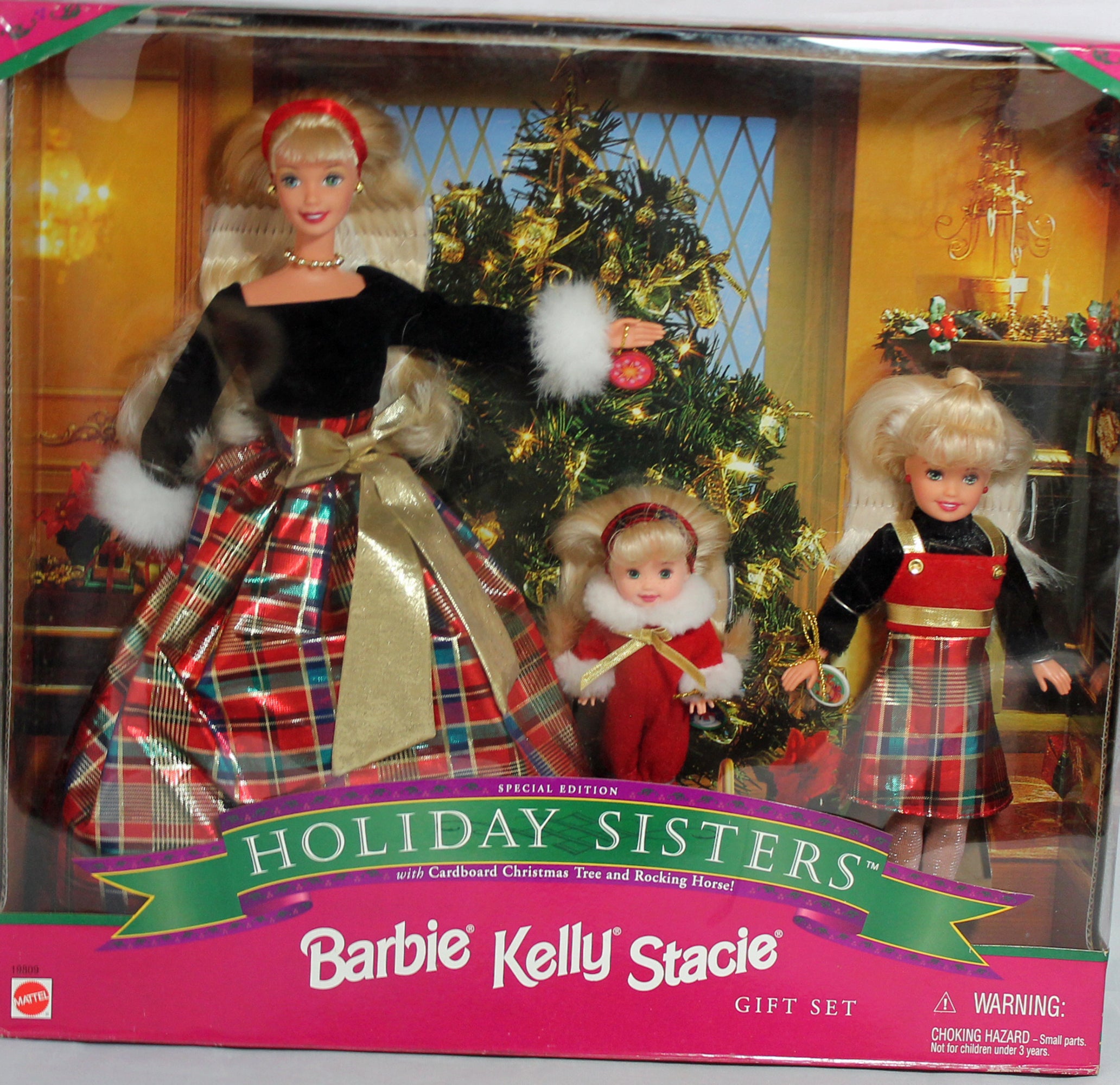 Barbie 19809 MIB 1998 Special Edition Holiday Sisters Giftset