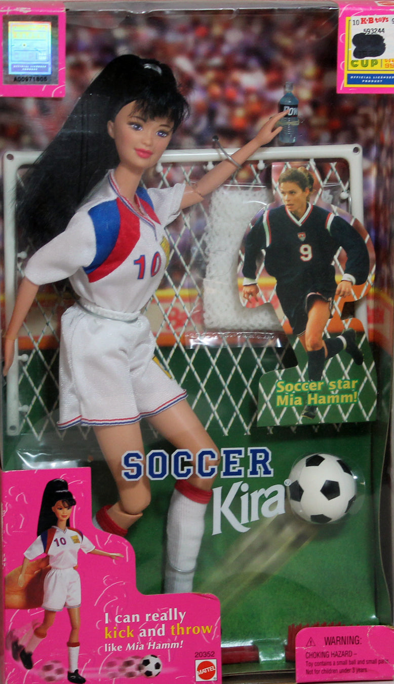 1998 Women's World Cup Soccer Kira Barbie – Sell4Value