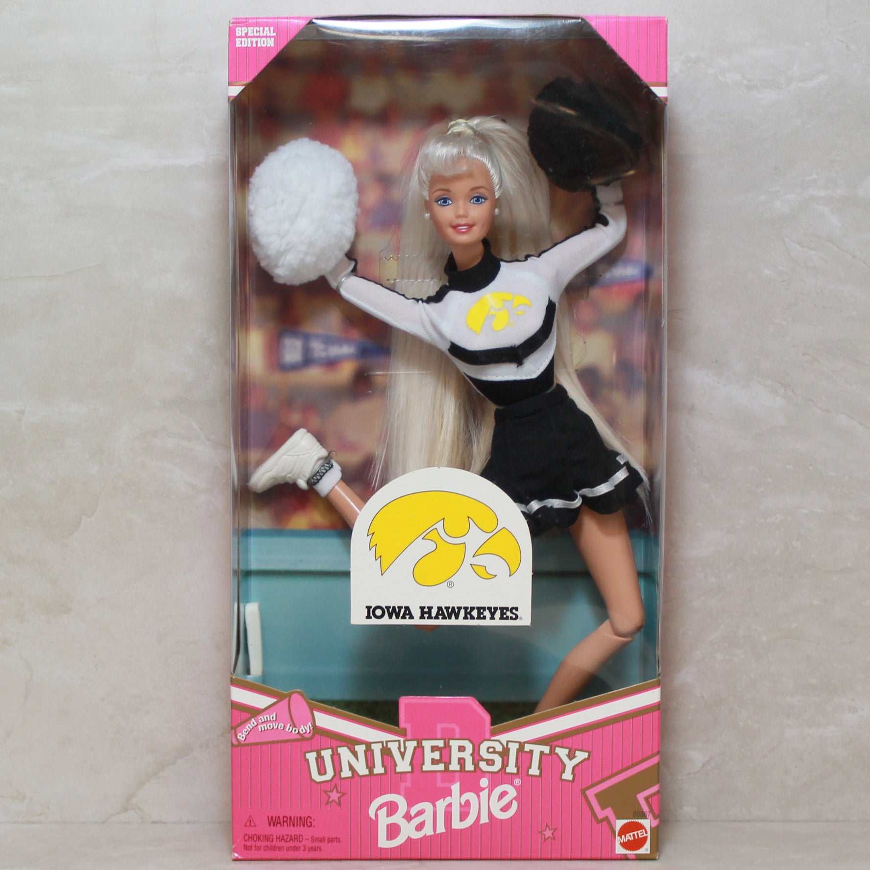 Barbie 20367 MIB University Barbie Iowa Hawkeyes – Sell4Value