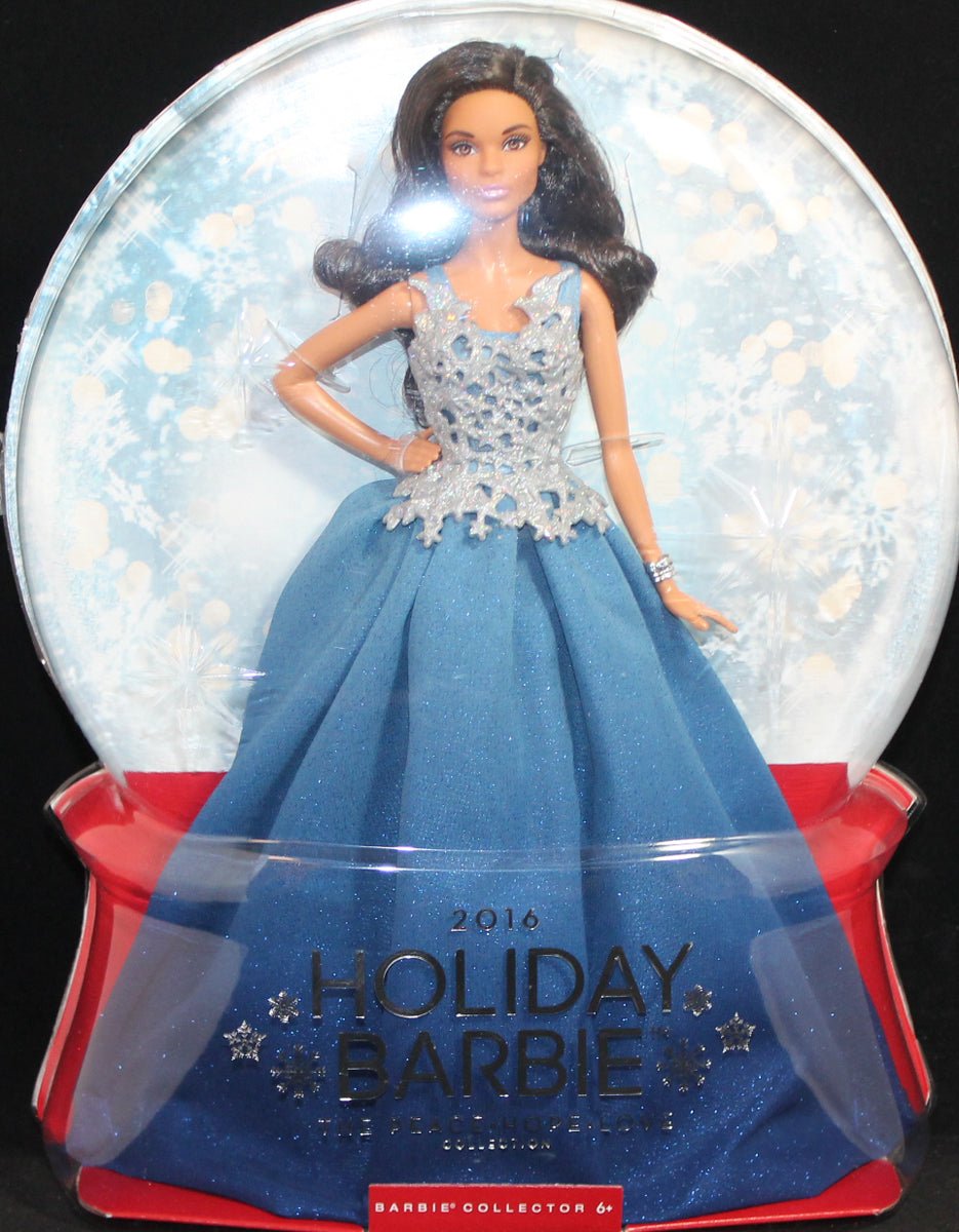 2016 Happy Holidays AA Barbie Blue Gown – Sell4Value