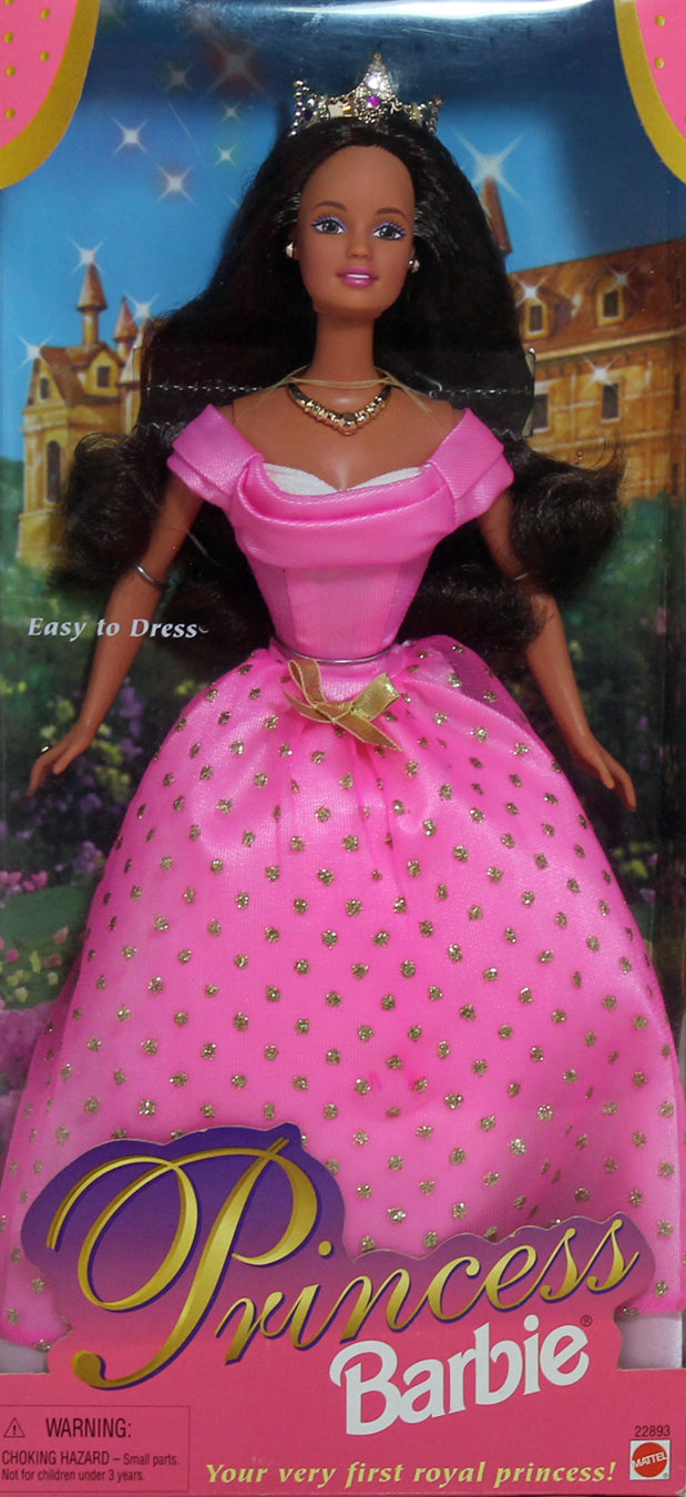 1998 Royal Princess Pink Dress Brunette Barbie – Sell4Value