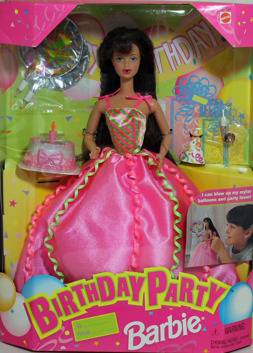 1998 Birthday Party Brunette Barbie Sell4Value 1998 Birthday Party Brunette Barbie Sell4Value