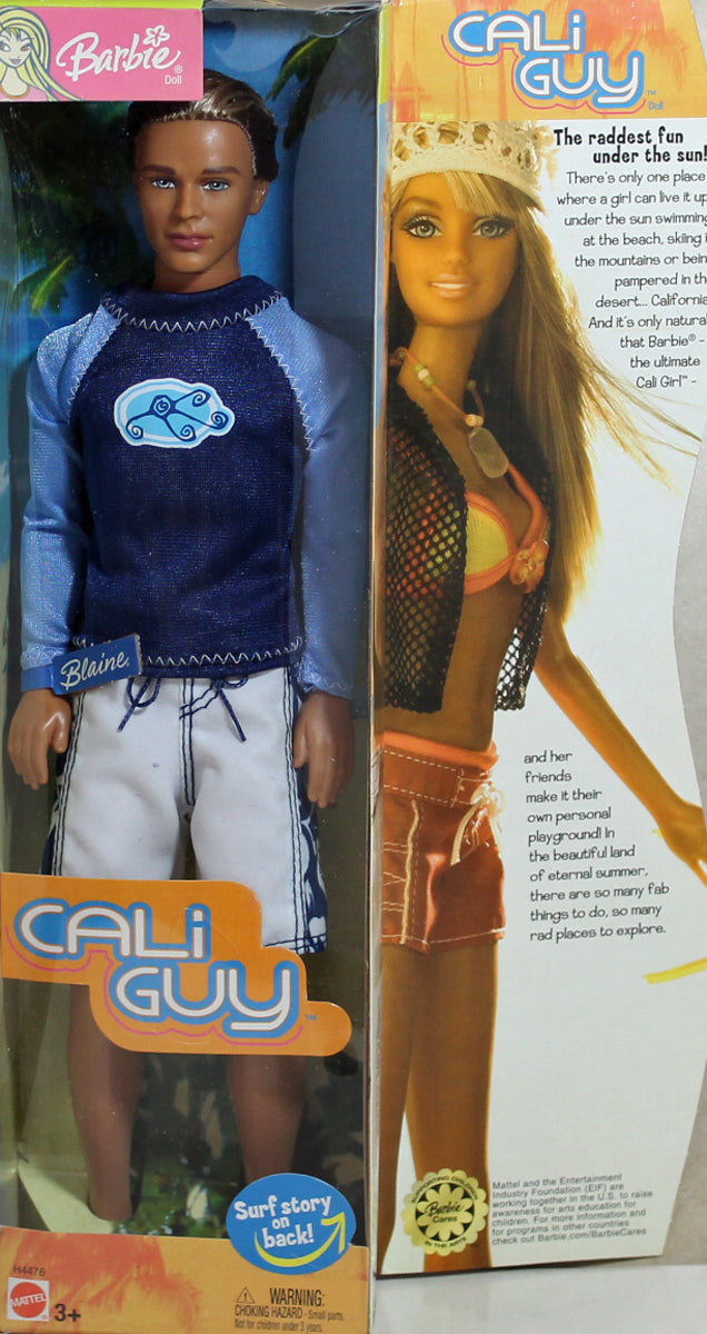 Ken Guy Barbies 2003 Cali Guy Blaine Ken Doll – Sell4Value