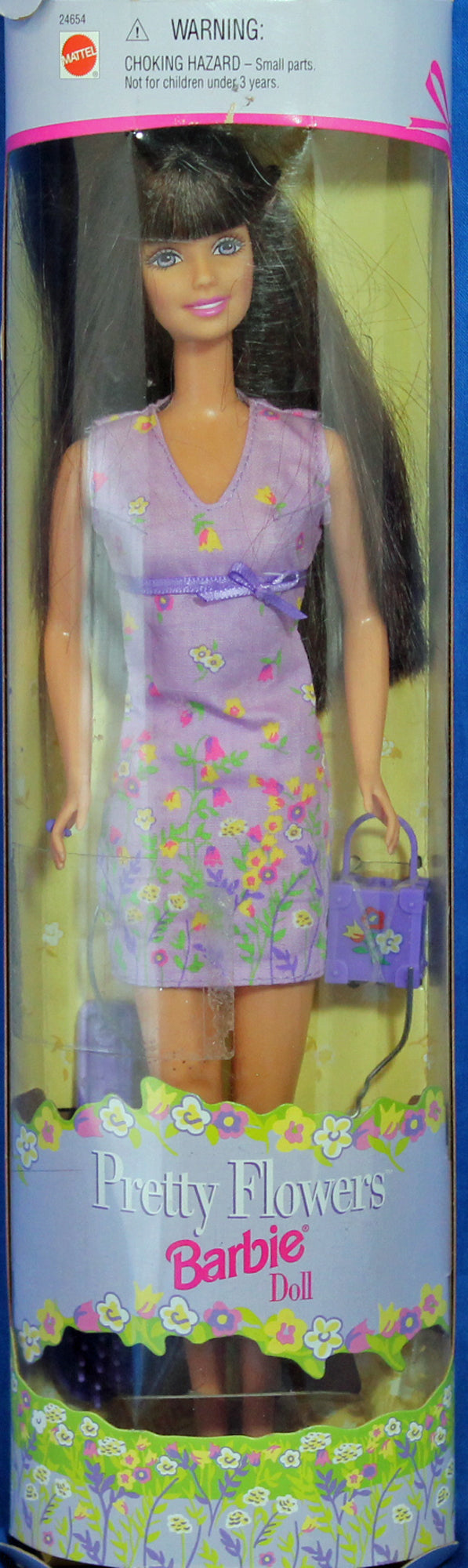 1999 Pretty Flowers Purple Dress Barbie – Sell4Value