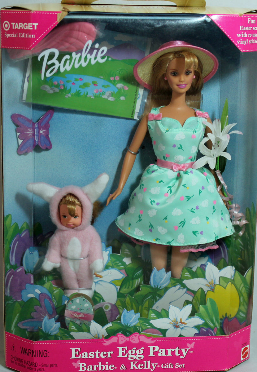 Target 1999 Collection 1999 Target Easter Egg Party Barbie & Kelly – Sell4Value