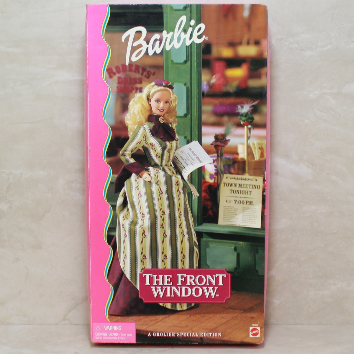 Barbie Doll 27968 MIB The Front Window A Grolier Special Edition ...