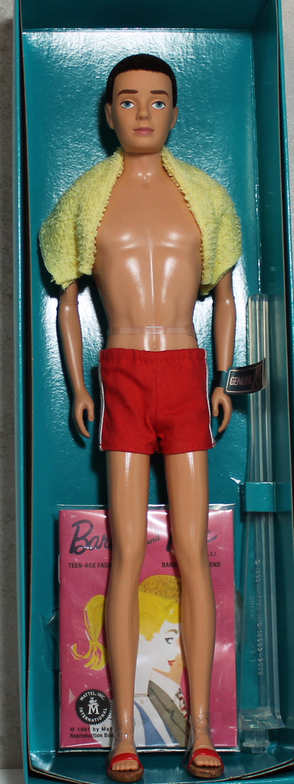 40th Anniversary Ken Doll Barbie Collector Edition 2001 Mattel 50722 -  We-R-Toys