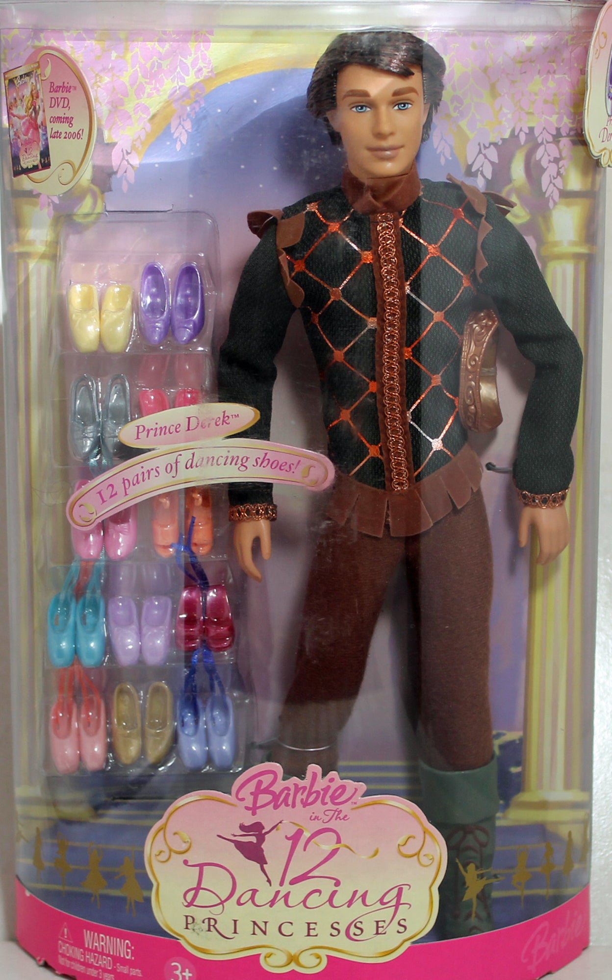 2006 12 Dancing Princesses Prince Derek Barbie – Sell4Value