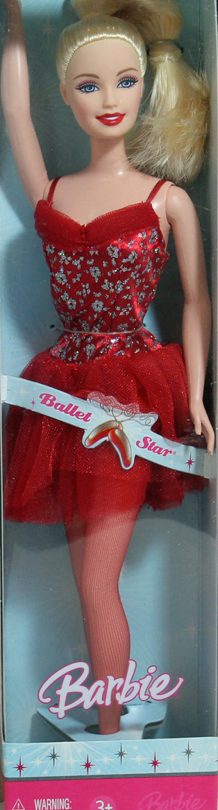 Barbie 39700 MIB 2006 Ballet Star Red Dress Doll Sell4Value Barbie 39700 MIB 2006 Ballet Star Red Dress Doll Sell4Value