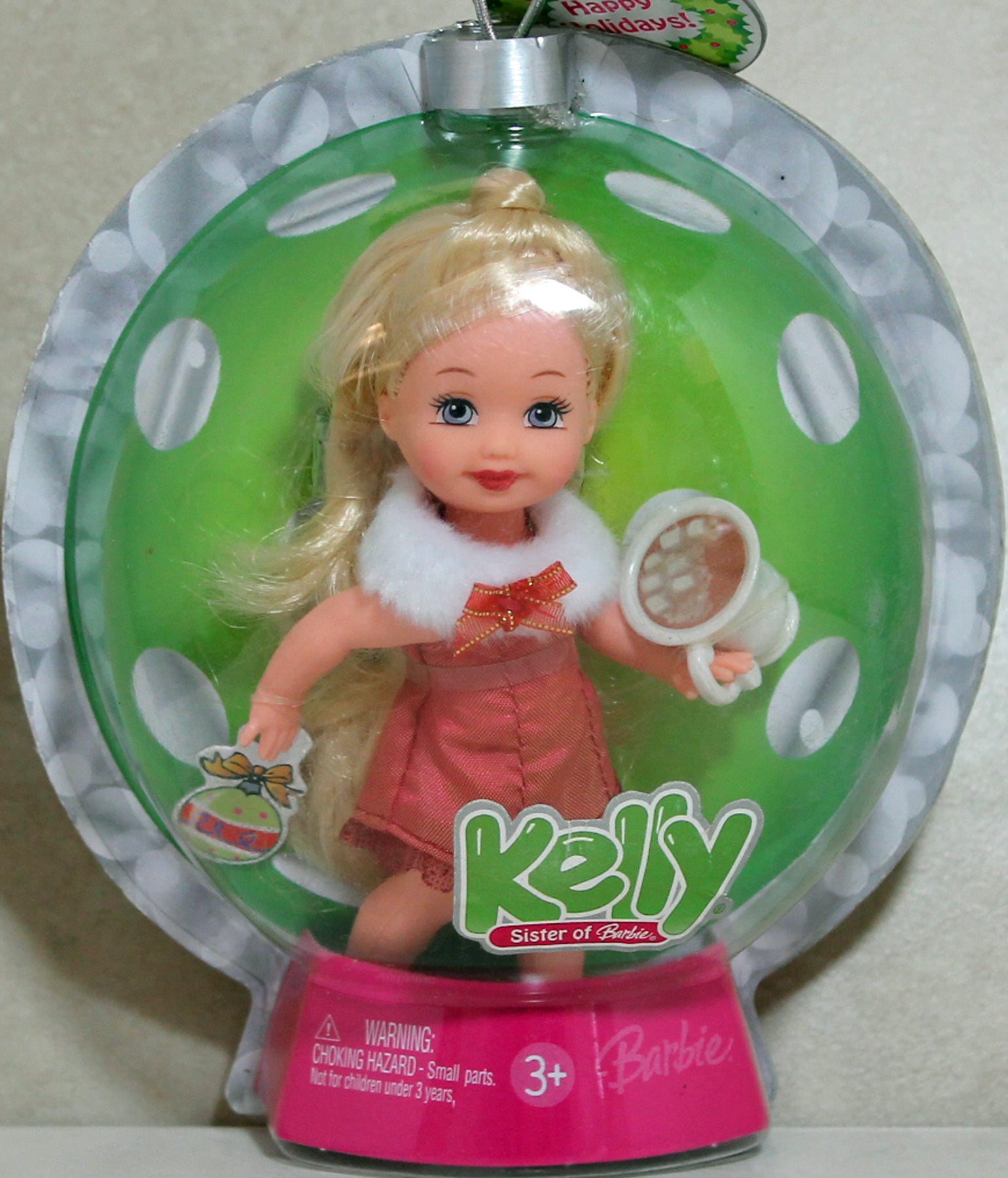2006 Happy Holiday Ornament Kelly Doll Orange Dress – Sell4Value
