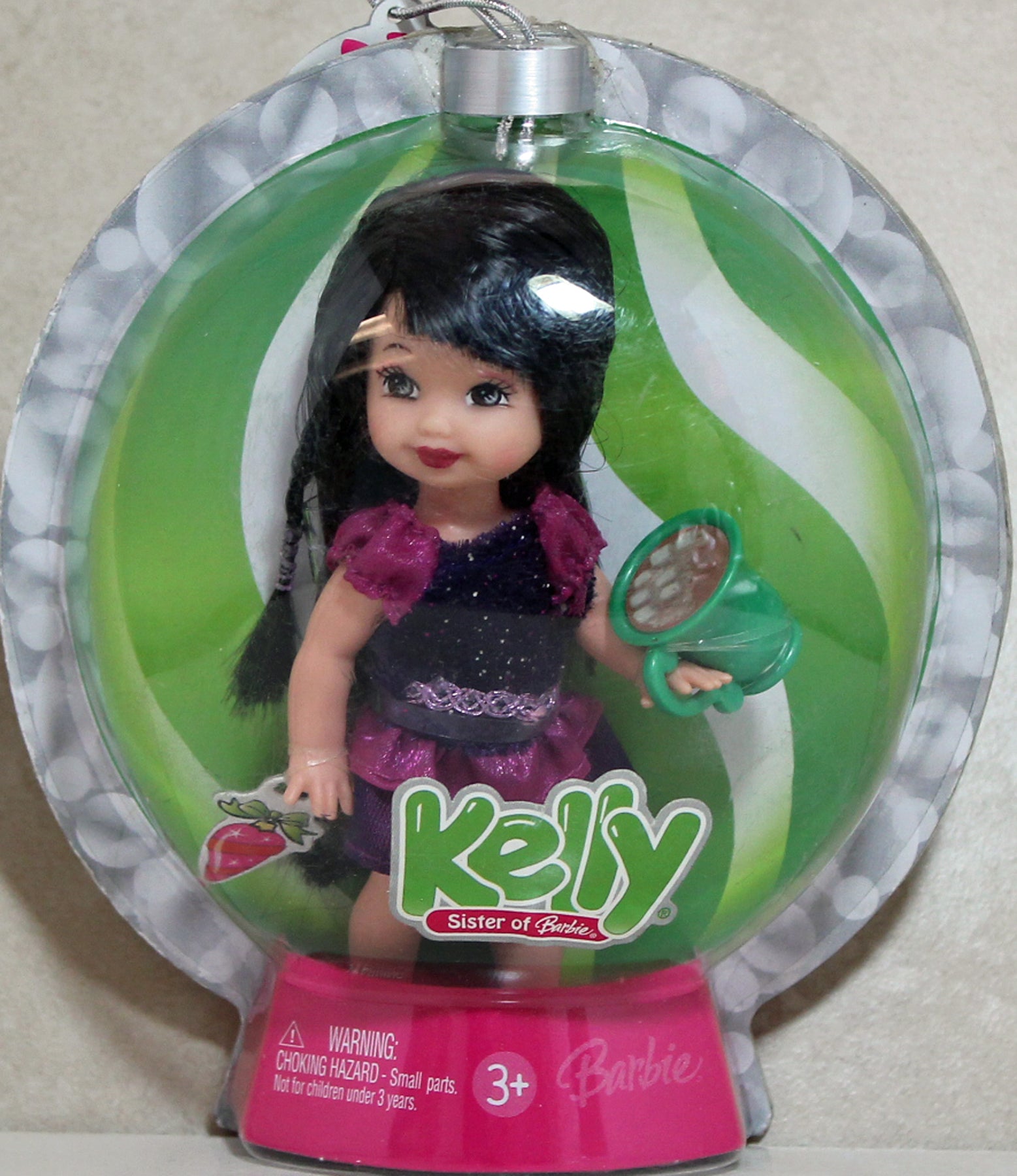 2006 Happy Holiday Ornament Kelly Doll Purple Dress Sell4Value 2006 Happy Holiday Ornament Kelly Doll Purple Dress Sell4Value