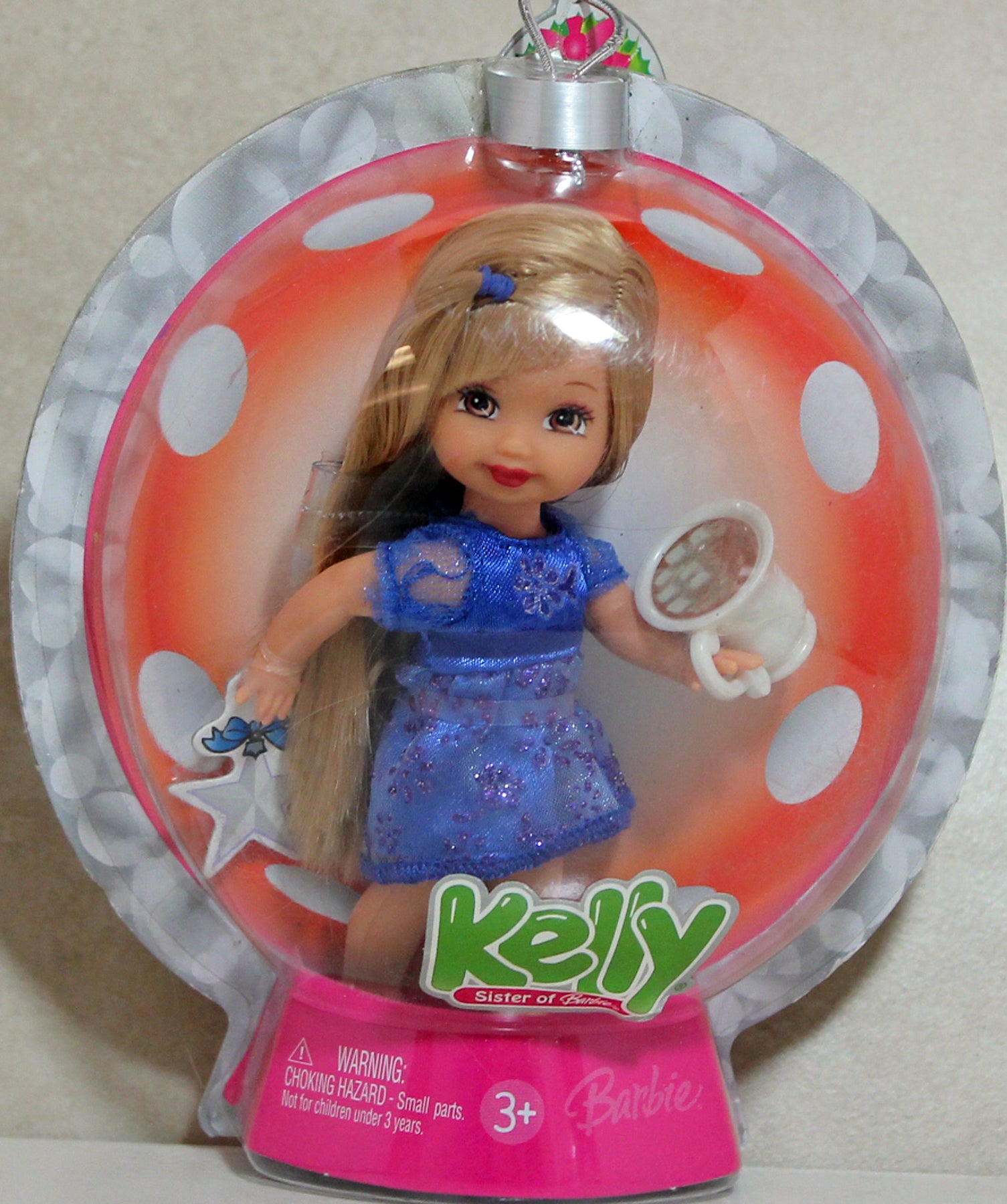 2006 Happy Holiday Ornament Kelly Doll Blue Dress – Sell4Value