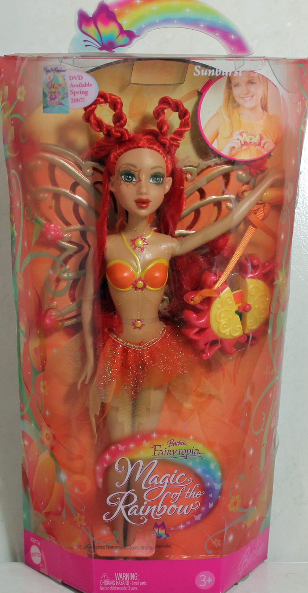 Barbie Fairy Doll Rainbow Fashion
