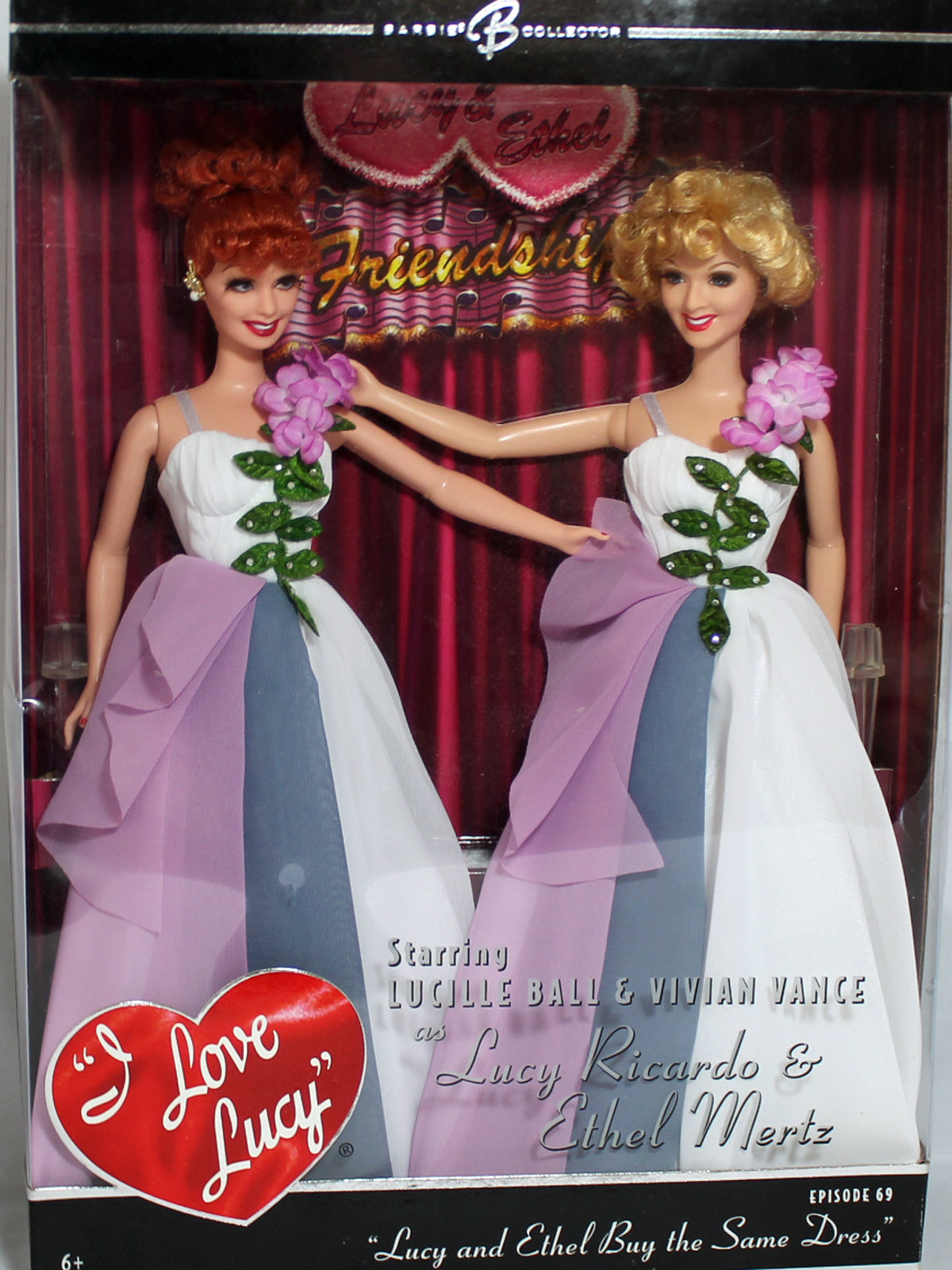 Barbie 44903 MIB 2006 Lucy and Ethel Buy the Same Dress Dolls