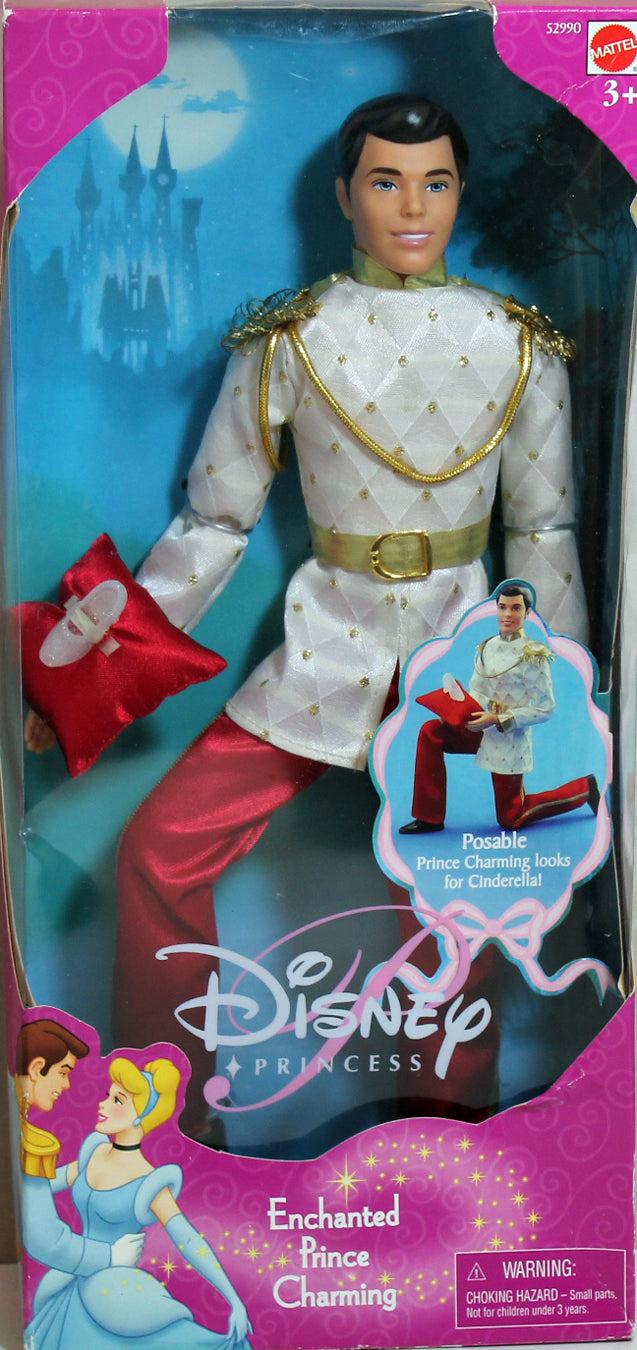 Disney Store Prince Charming Barbie Doll Prince Charming Ken Doll Shop