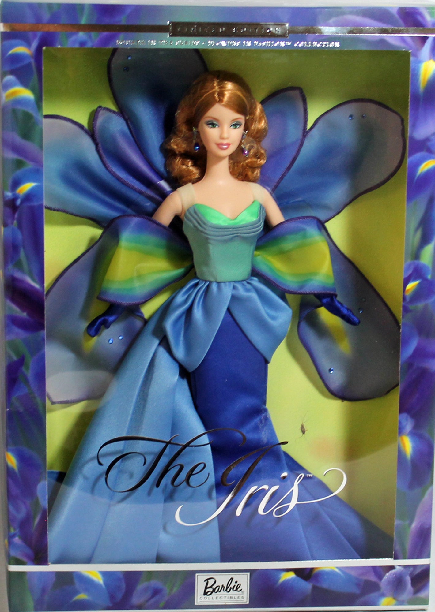 Barbie The Iris Collector Doll 4th in Flowers in Fashion Series-