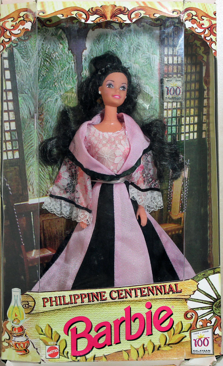 1998 Philippine Centennial Barbie in Pink/Black Dress Sell4Value 1998 Philippine Centennial Barbie in Pink/Black Dress Sell4Value