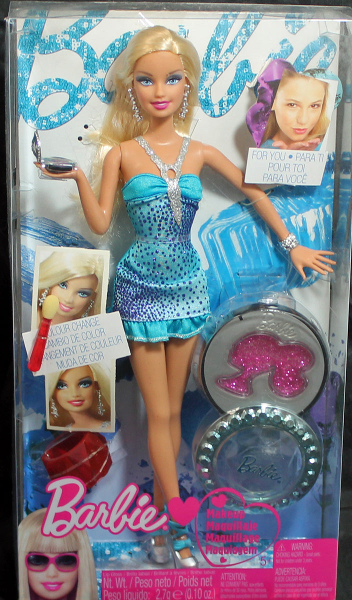 Barbie Loves Makeup Doll 4value