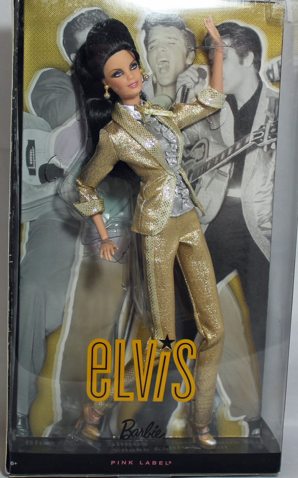 2010 Barbie as Elvis Presley T7907 Pink Label – Sell4Value