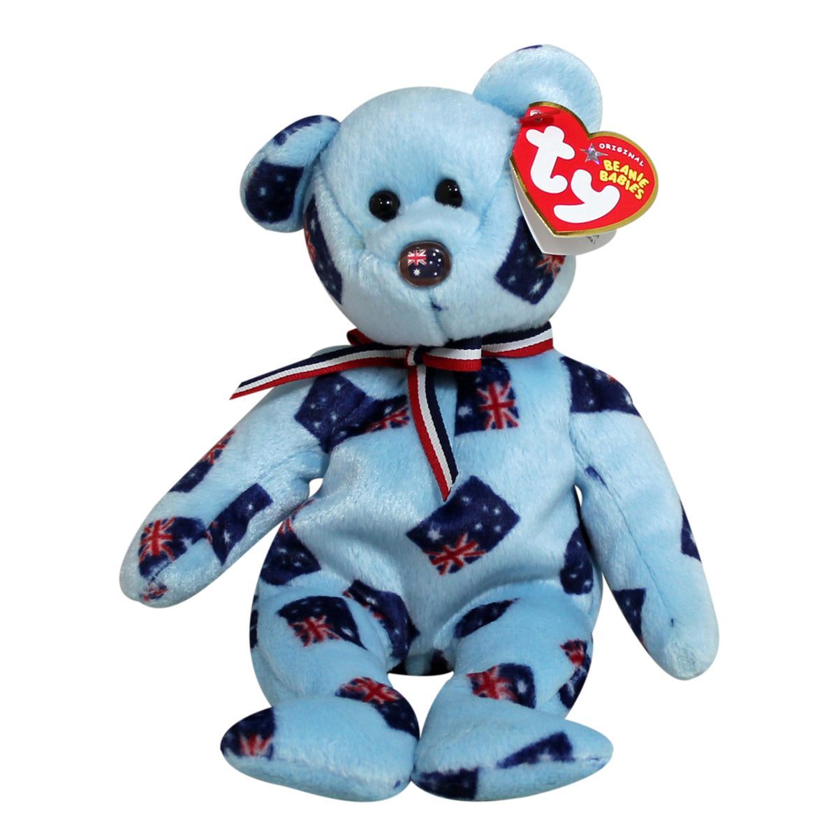 Ty Beanie Baby: Starry the Bear flag Nose - Australia Exclusive ...