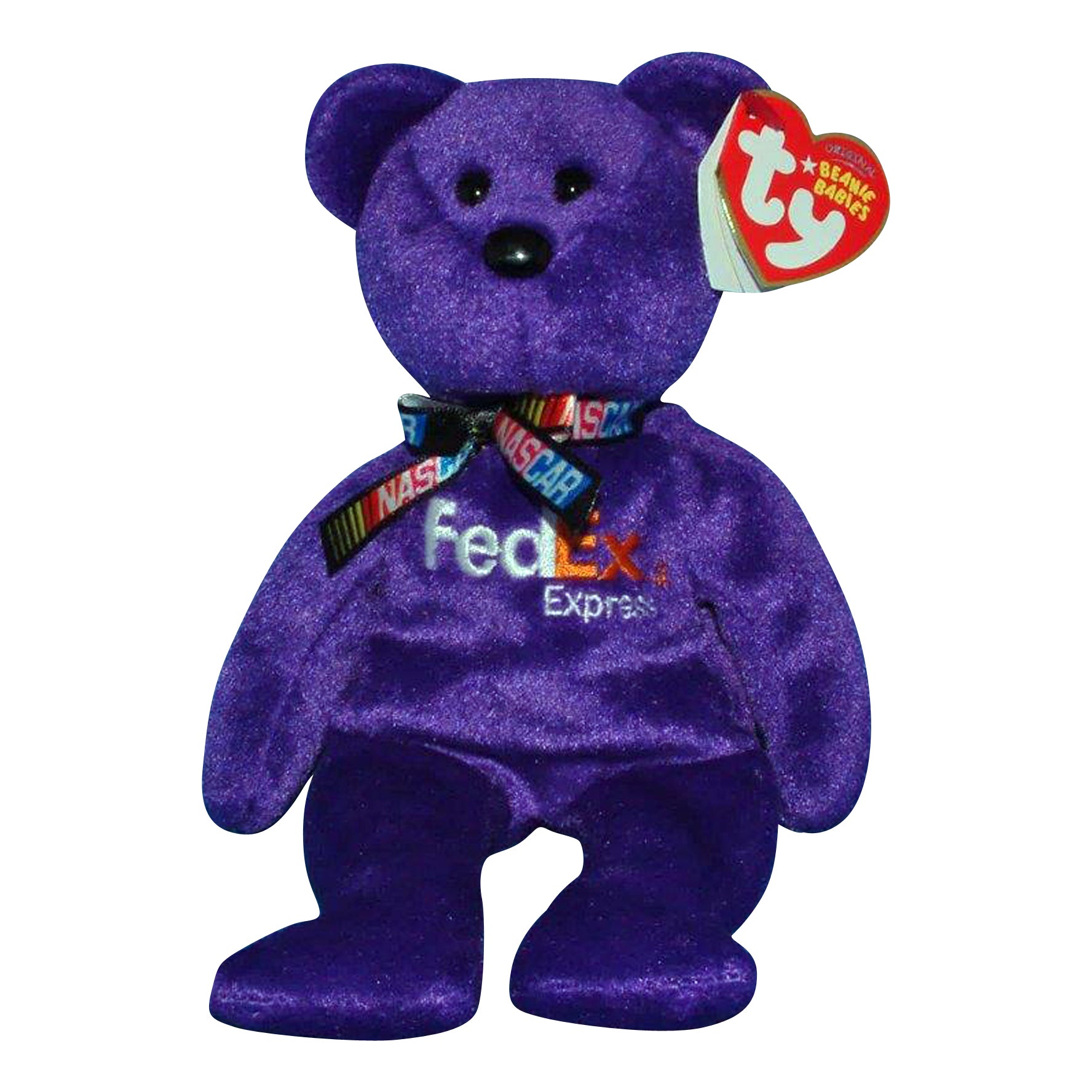 DENNY HAMLIN 11 PLUSH BLACK BEAR TOY – DH Store