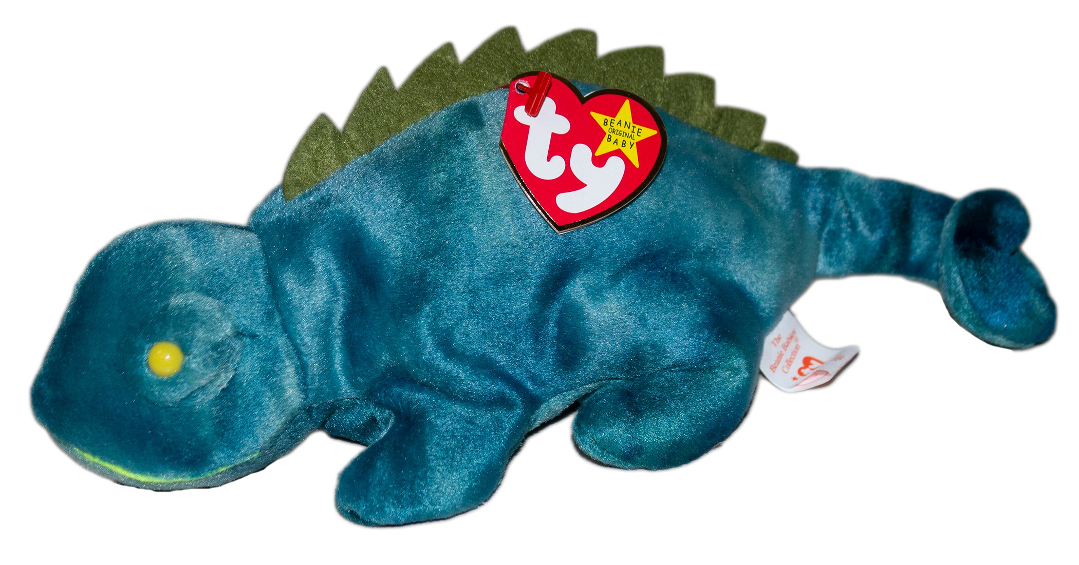 Ty Beanie Baby: Iggy the Iguana Blue, No Tongue – Sell4Value