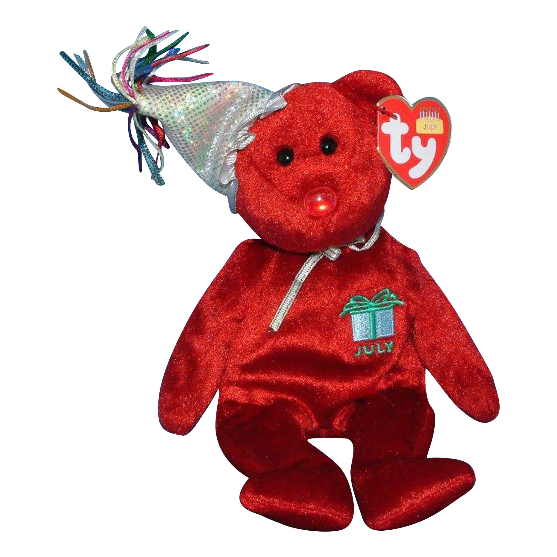 Ty Beanie Baby July The Bear With Hat Sell4Value ty-beanie-baby-july-the-bear-with-hat-sell4value