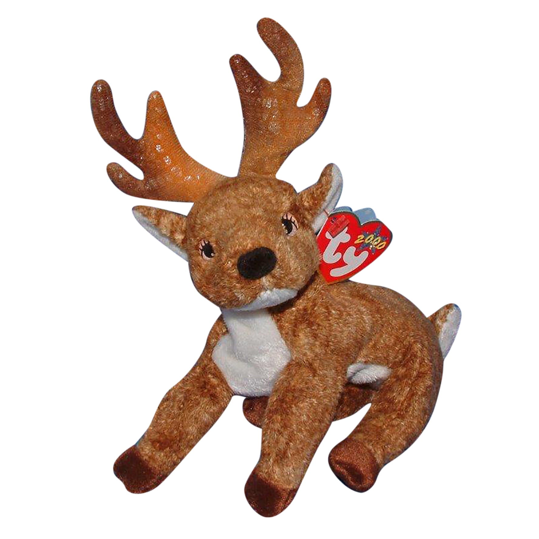 Ty Beanie Baby: Roxie the Reindeer Black Nose – Sell4Value