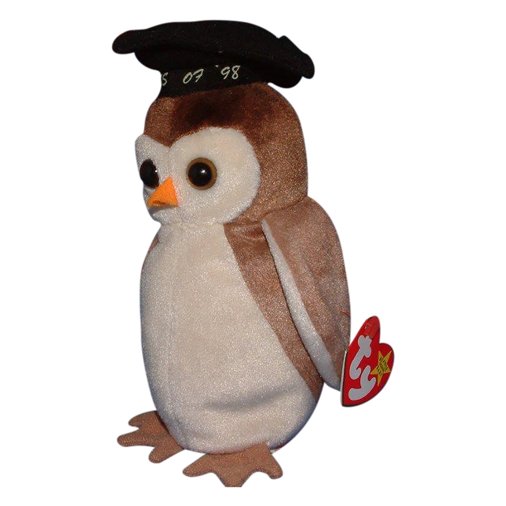 Ty Beanie Baby: Wise the Owl Graduation 1998 – Sell4Value